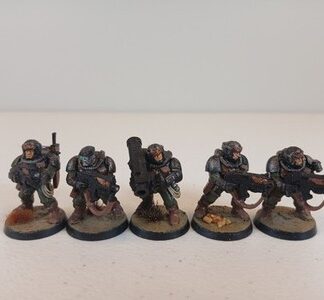 Cadian Shock Troops Painted Squad of 5x Astra Militarum Warhammer 40K GW