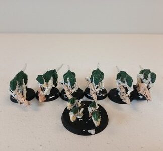 Termagants Primed Squad of 6x + Ripper Swarm Tyranids Xenos Warhammer 40K
