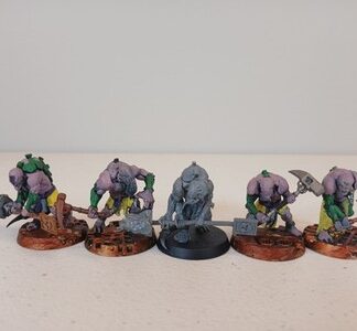 Abberant Painted Squad of 5x Genestealer Cult Warhammer 40K Games Workshop