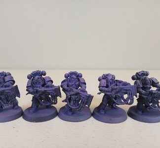 Noise Marine Primed Squad of 5x Chaos Space Marines Emperor's Children Warhammer
