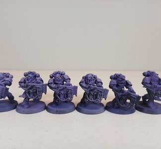 Noise Marine Primed Squad of 6x Chaos Space Marines Emperor's Children Warhammer