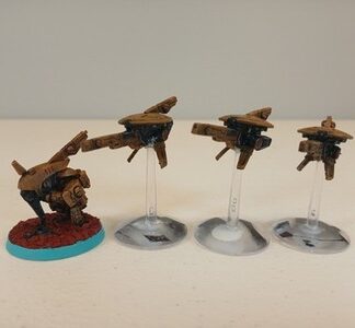 Firesight Marksman Paimted Squad of 4x Tau Empire Warhammer 40K GW