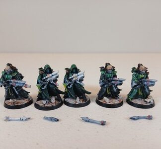 Rangers Painted Squad of 5x Aeldari Eldar Warhammer 40K GW