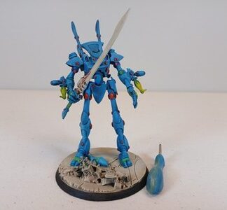 Wraithlord Painted Aeldari Eldar Warhammer 40k Games Workshop