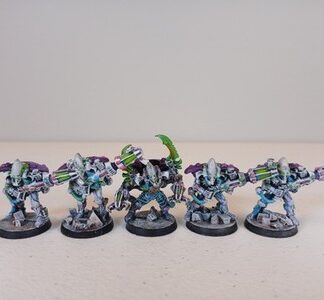 Warp Spider Metal Painted Squad of 5x Eldar Aeldari Warhammer 40K Games Workshop