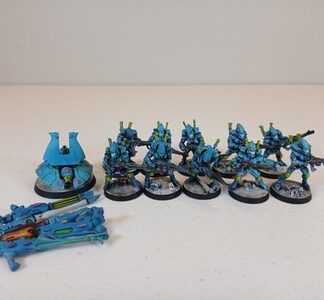 Guardians Painted Squad of 10x With Support Gun Aeldari Eldar Warhammer 40K GW