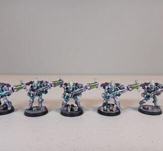 Warp Spider Metal Painted Squad of 5x Eldar Aeldari Warhammer 40K Games Workshop