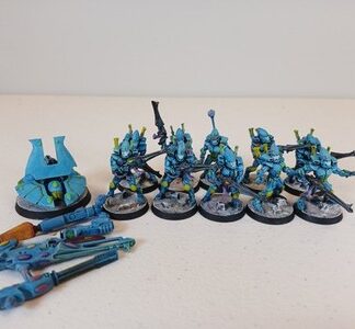 Guardians Painted Squad of 10x With Support Gun Aeldari Eldar Warhammer 40K GW