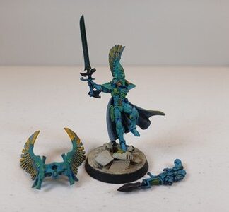 Autarch With Wings Painted Eldar Aeldari Warhammer 40K Games Workshop
