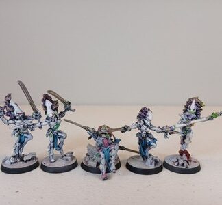 Howling Banshees Painted Squad of 5x, 4x Metal Eldar Aeldari Warhammer 40K GW