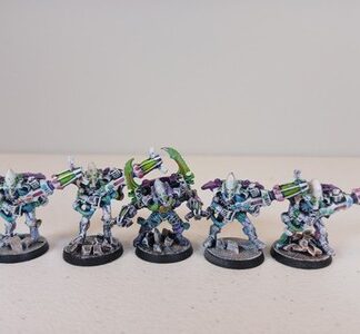 Warp Spider Metal Painted Squad of 5x Eldar Aeldari Warhammer 40K Games Workshop