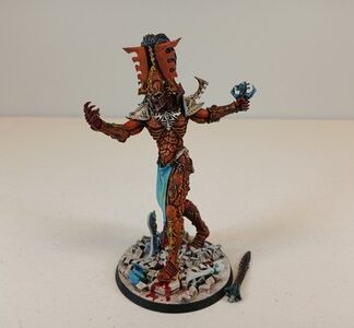 Avatar of Khaine Painted Eldar Aeldari Warhammer 40K Games Workshop