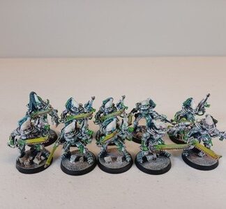Striking Scorpions Painted Metal Squad of 10x Aeldari Eldar Warhammer 40K GW