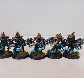 Immortals Painted Magnet Squad of 5x Necrons Warhammer 40K Games Workshop