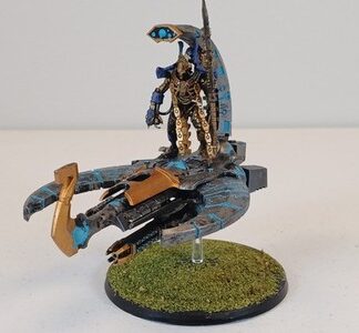 Command Barge Painted Custom Necrons Necrontyr Warhammer 40K Games Workshop
