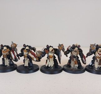 Deathwing Terminators Painted Squad of 5x Dark Angels Space Marines Warhammer
