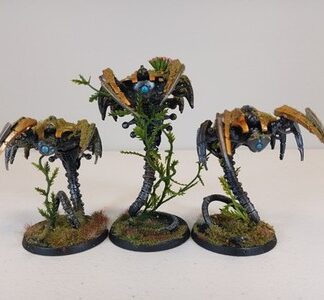 Canoptek Wraiths Painted Magnet Squad of 3x Necrons Warhammer 40K Games Workshop