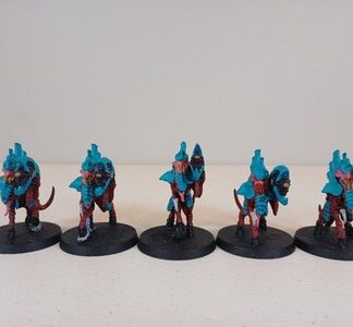 Barbagaunt Painted Squad of 5x Tyranids Xenos Warhammer 40K Games Workshop