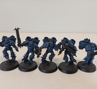 Raptors Primed Squad of 5x Chaos Space Marines Warhammer 40K Games Workshop