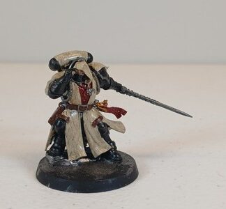 Librarian in Phobos Armor Painted Dark Angels Space Marines Warhammer 40K GW