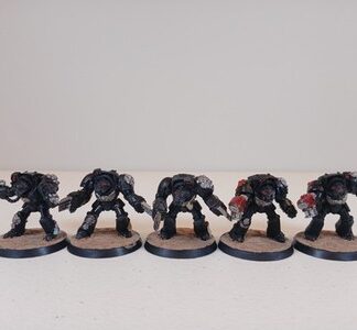 Terminator Painted Squad of 5x Ultramarines Space Marines Warhammer 40K GW