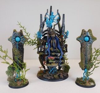 The Silent King Painted Necrons Necrontyr Warhammer 40K Games Workshop