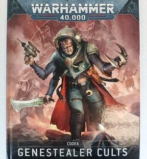 Genestealer Cult 10th Edition Codex Hardcover Book Games Workshop Code Used