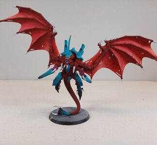 Winged Hive Tyrant Painted Tyranids Xenos Warhammer 40K Games Workshop