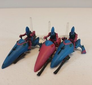 Jetbike Painted Squad of 3x Eldar Aeldari Warhammer 40K Games Workshop