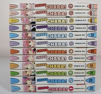Shugo Chara! Manga Vol 1-12 English Peach Pit Complete Set Delrey Kodansha