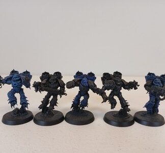 Raptors Primed Squad of 5x Chaos Space Marines Warhammer 40K Games Workshop