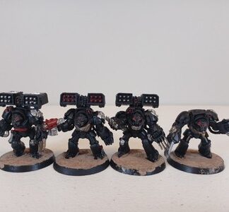 Terminator Painted Squad of 4x Dark Angels Space Marines Warhammer 40K GW