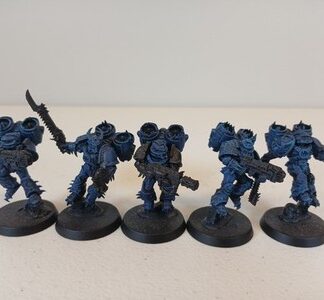 Raptors Primed Squad of 5x Chaos Space Marines Warhammer 40K Games Workshop