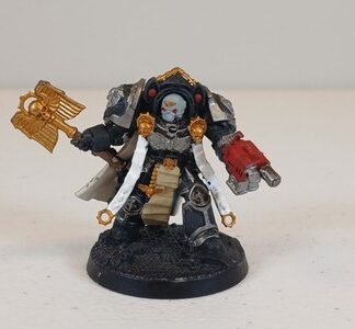 Chaplain in Terminator Armor Painted Dark Angels Space Marines Warhammer 40K GW