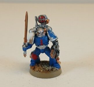 Apothecary Painted Space Marines Ultramarines Warhammer 40K Games Workshop