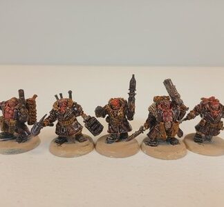 Hernkyn Yaegirs Painted Magnet Squad of 5x Leagues of Votann Warhammer 40K GW