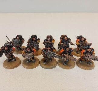 Hearthkyn Warriors Painted Magnet Squad of 10x Leagues of Votann Warhammer 40K