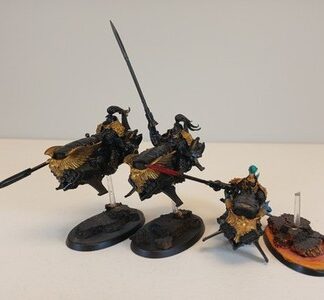 Vertus Praetors Primed Squad of 3x Adeptus Custodes Warhammer 40K GW