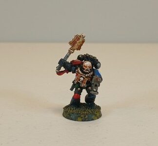 Chaplain Painted Metal Space Marines Ultramarines Warhammer 40K GW