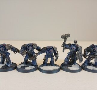 Assault Terminators Painted Squad of 5x Space Marines Warhammer 40K GW