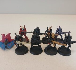 Guardians Primed Squad of 8x With Metal Support Gun Eldar Aeldari Warhammer 40K