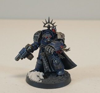 Captain in Terminator Armor Painted Ultramarines Space Marines Warhammer GW