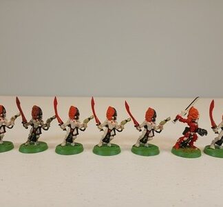 Howling Banshees Painted Metal Squad of 7x Eldar Aeldari Warhammer 40K GW