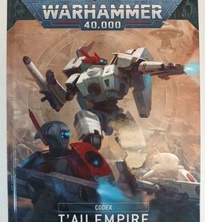 Tau Empire 10th Edition Codex Hardcover Book Games Workshop Code Used