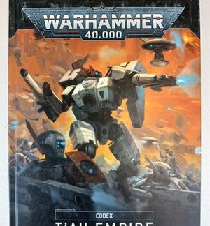 Tau Empire 9th Edition Codex Hardcover Book Games Workshop Code Used