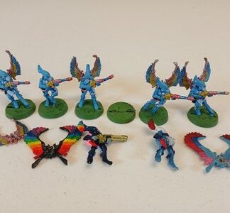 Swooping Hawks Painted Metal Squad of 6x Eldar Aeldari Warhammer 40K GW