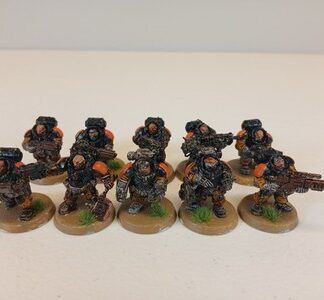 Hearthkyn Warriors Painted Magnet Squad of 10x Leagues of Votann Warhammer 40K