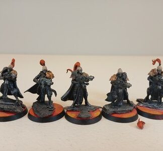 Sisters of Silence Painted Squad of 5x Adeptus Custodes Warhammer 40K GW