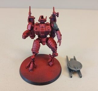 Commander in Enforcer Battlesuit Primed Tau Empire Warhammer 40K Games Workshop