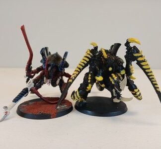 Carnixfex Brood Painted Squad of 2x Tyrannids Xenos Warhammer 40K Games Workshop